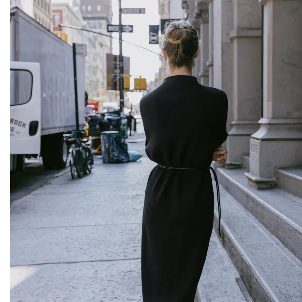 Zara Black Maxi Dress - Picture 4 of 7